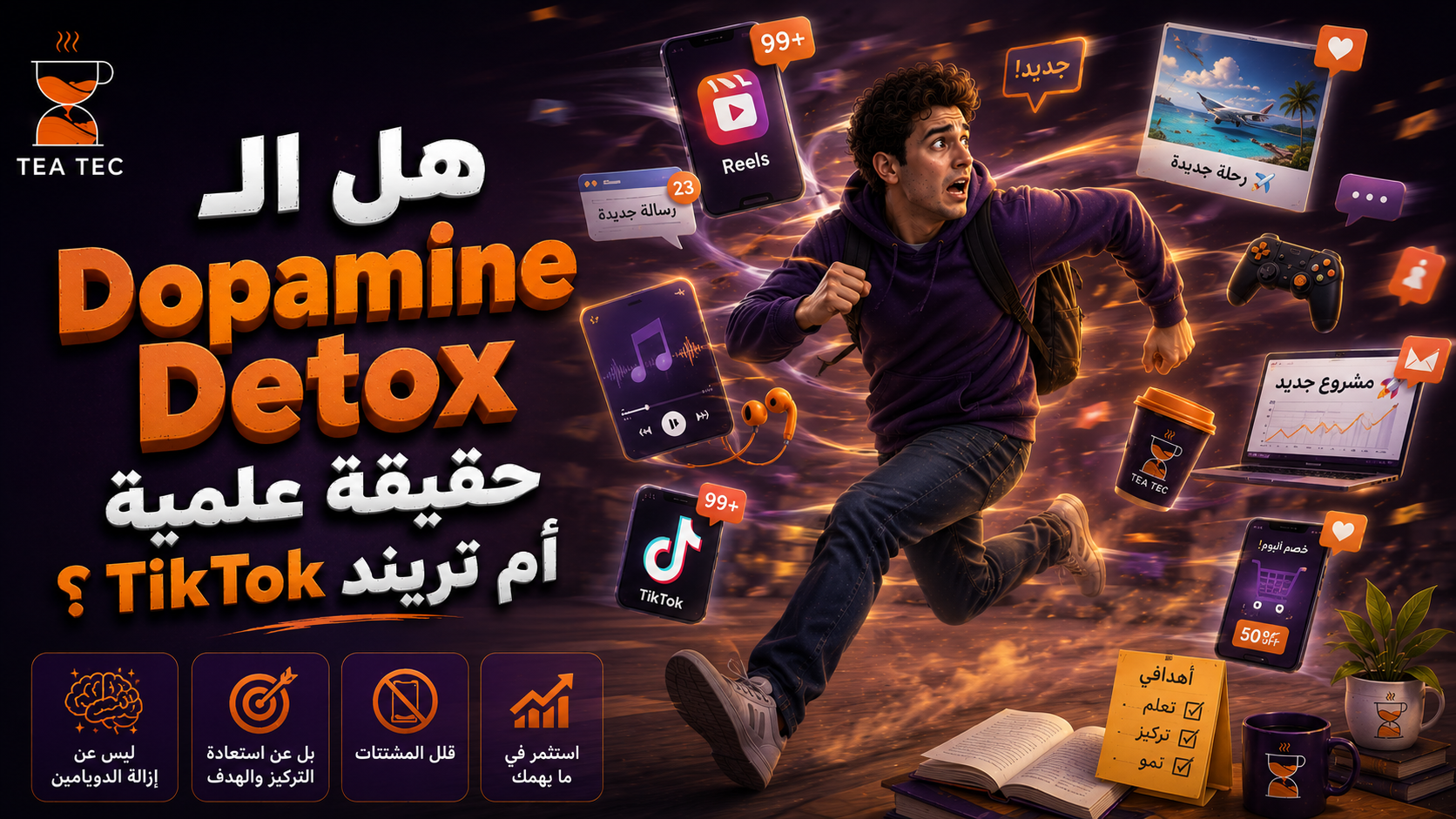 هل الـ Dopamine Detox حقيقة علمية أم تريند TikTok؟