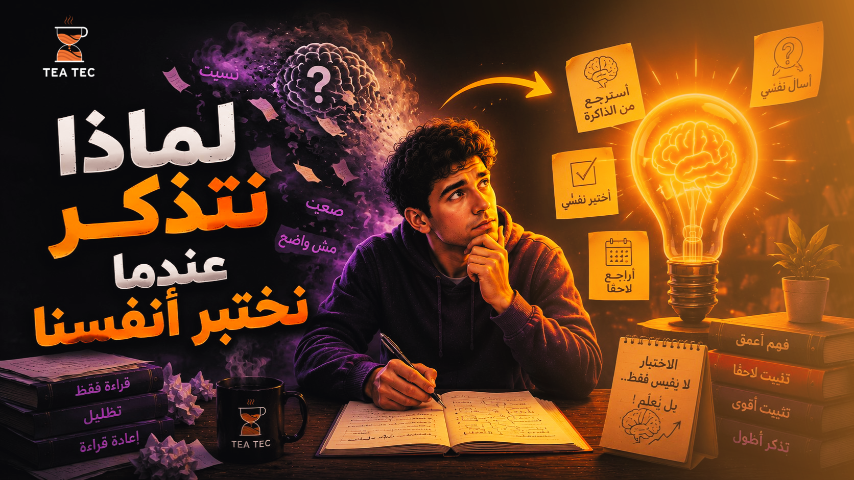 لماذا نتذكر المعلومات عندما نختبر أنفسنا؟ علم اختبار الاسترجاع