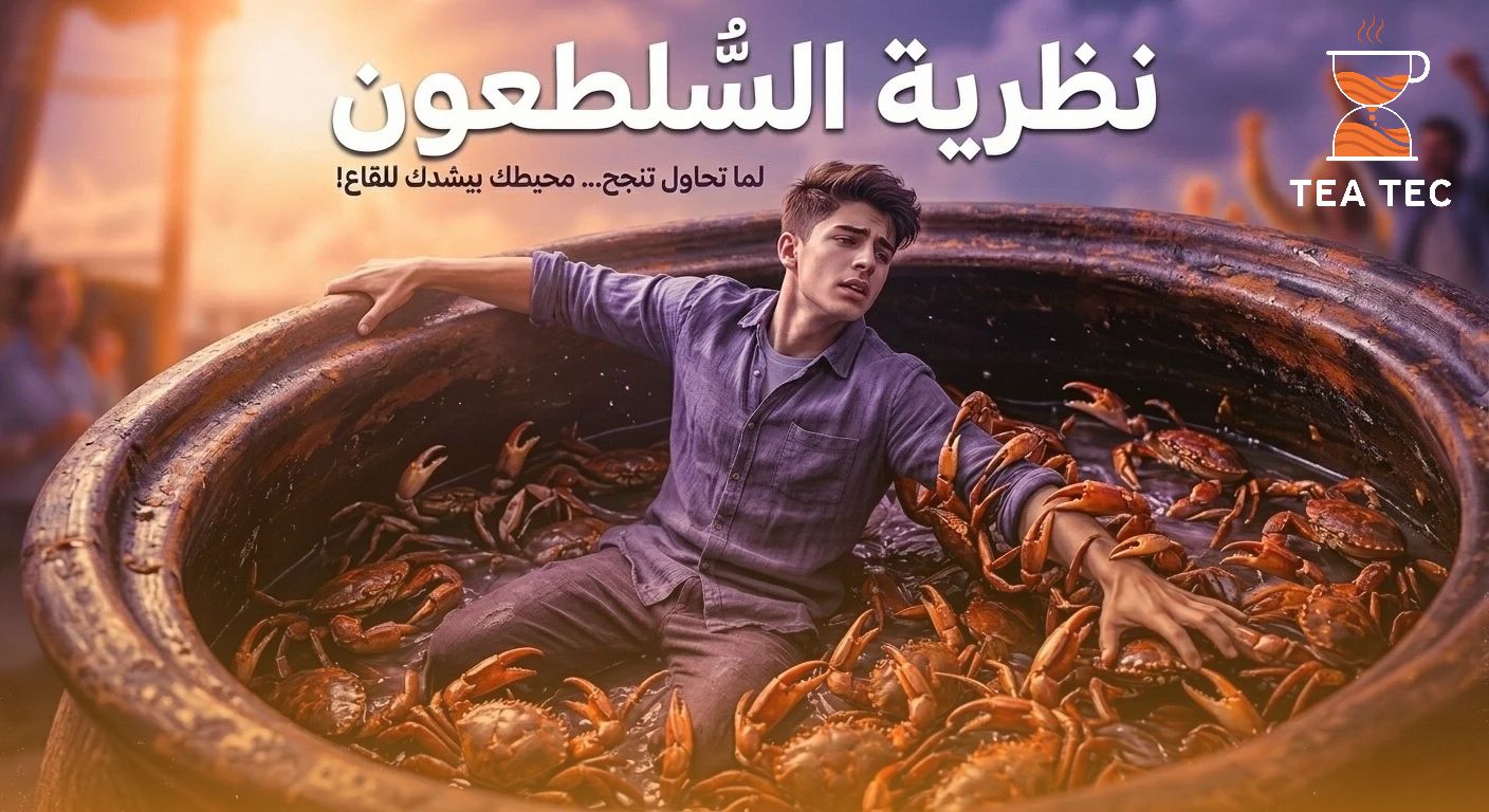 عقلية السلطعون: لماذا يحاول الآخرون شدّك للقاع كلما اقتربت من النجاح؟