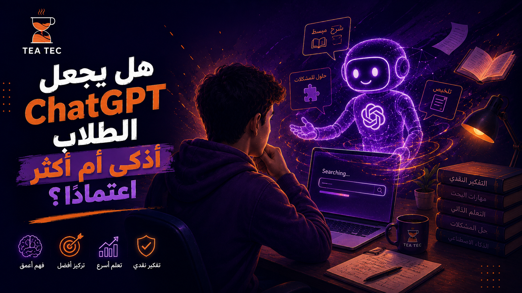 هل استخدام ChatGPT يجعل الطلاب أكثر ذكاءً أم أكثر اعتمادًا؟