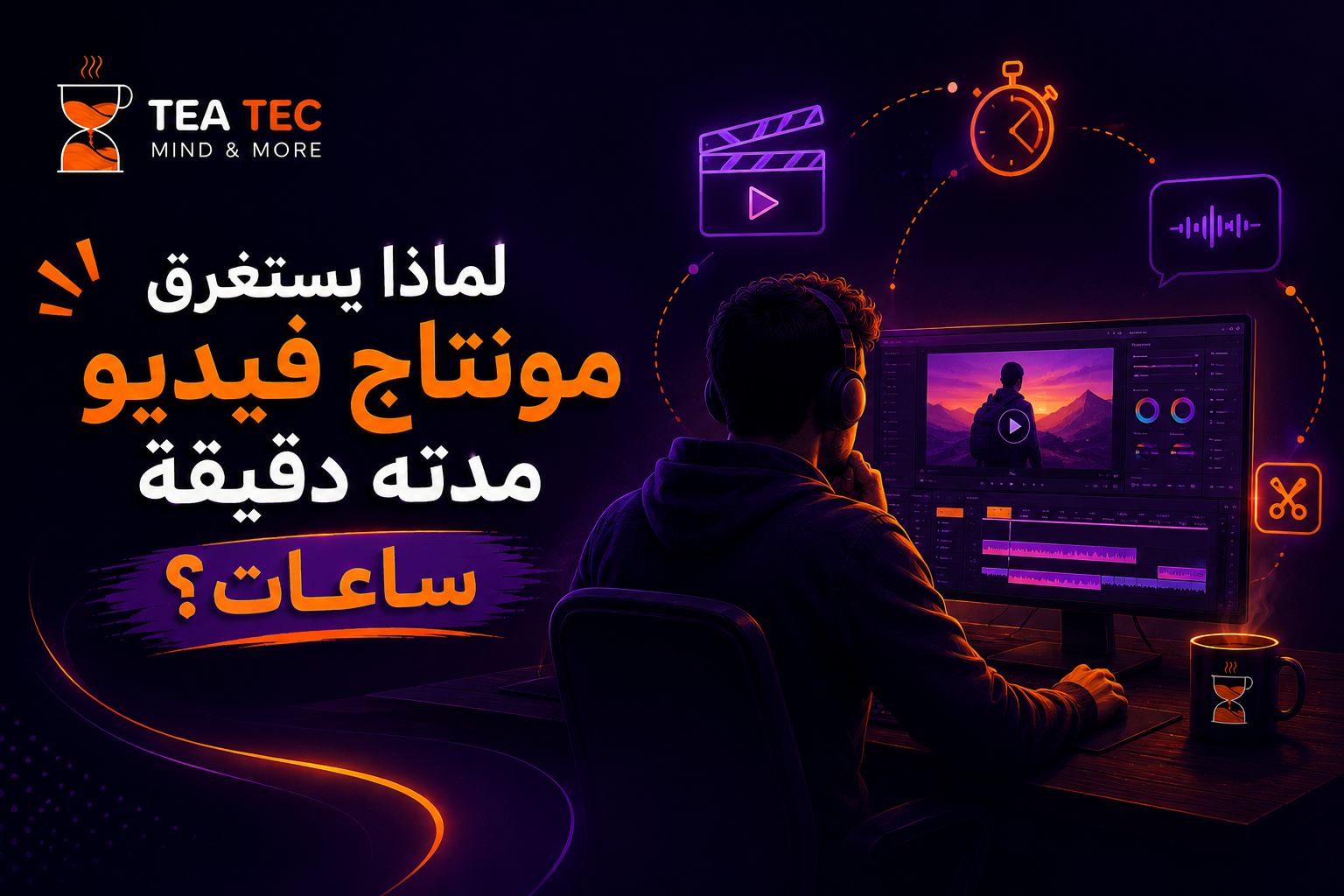 كواليس حياة الـ Video Editor ولماذا المونتاج ليس مجرد قصّ ولصق