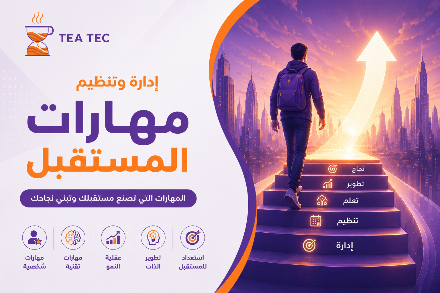 كورس إدارة وتنظيم مهارات المستقبل