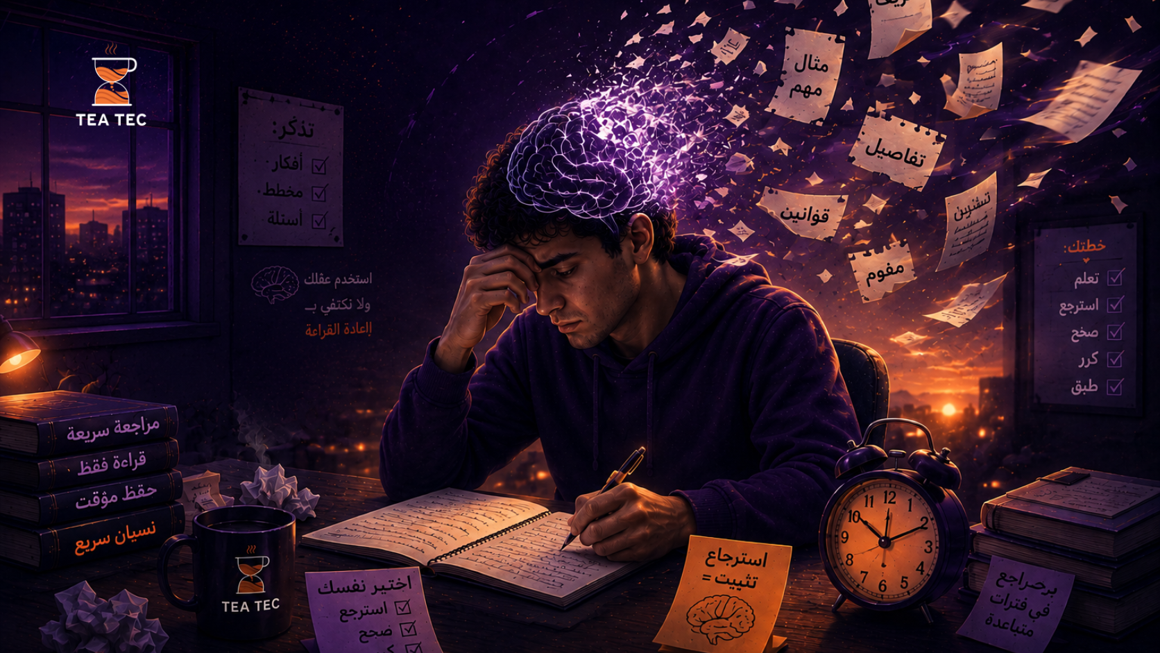 لماذا ننسى ما نتعلمه؟ دراسات عن علم الذاكرة وكيفية تثبيت المعلومات