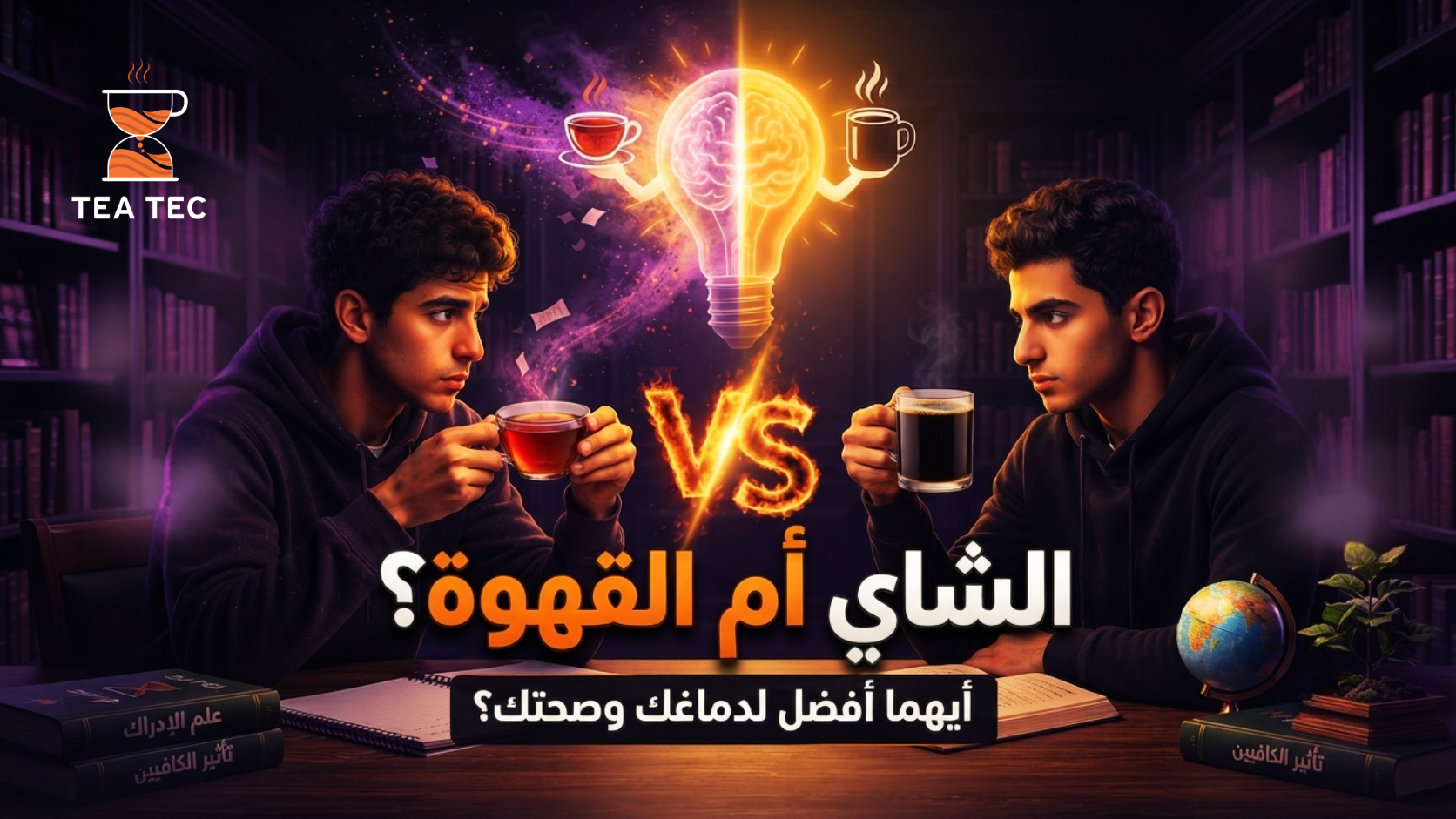 الشاي أم القهوة: أيهما أفضل للدماغ والصحة؟ | دراسات مثبتة علميًا