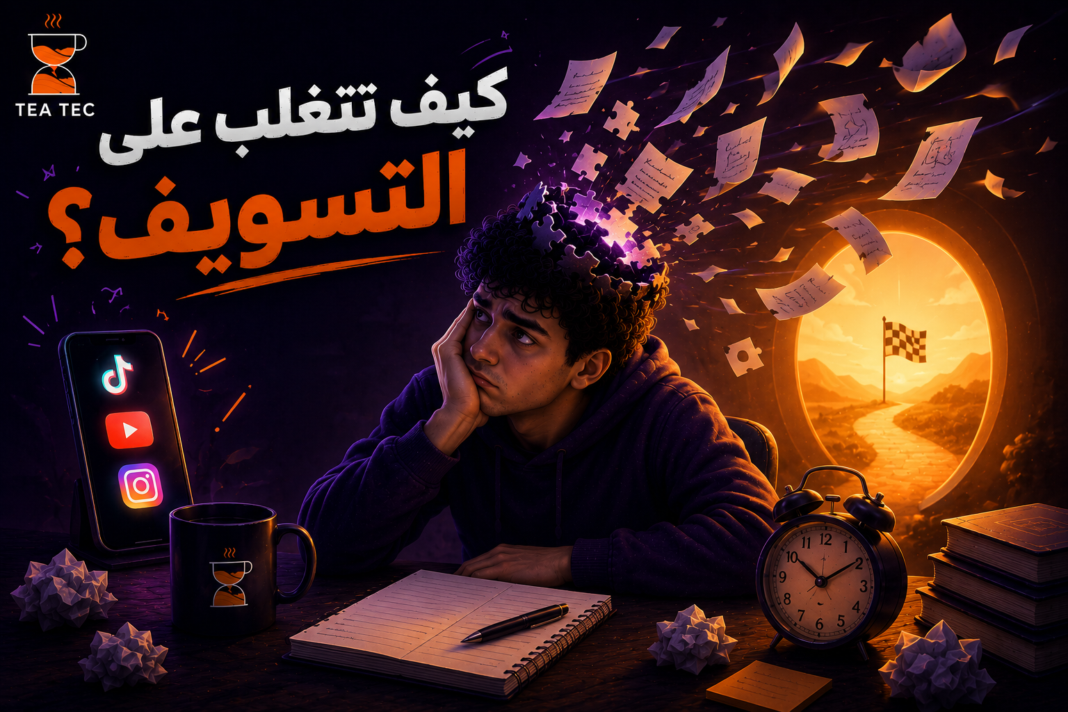 كيف تتغلب على التسويف؟ | 6 استراتيجيات مدعومة بالأبحاث العلمية
